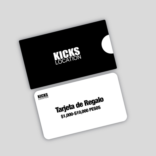 Kicks Location Tarjeta de Regalo